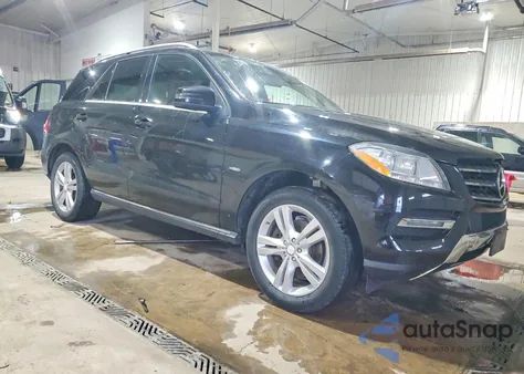 2012 Mercedes-Benz Ml 350 4Matic from USA, damaged, VIN 4JGDA5HB8CA014613